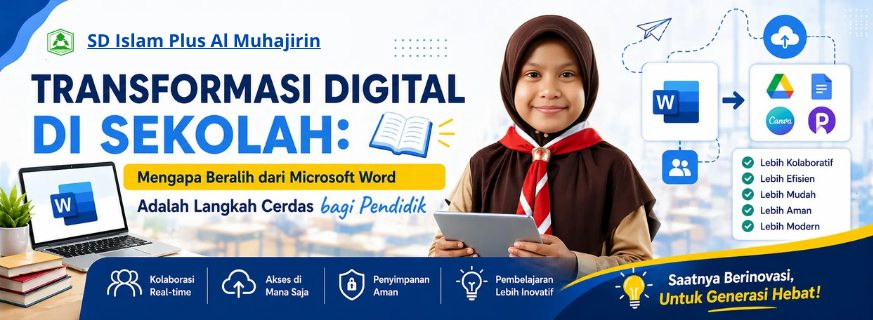Transformasi Digital di Sekolah: Mengapa Beralih dari Microsoft Word Adalah Langkah Cerdas bagi Pendidik